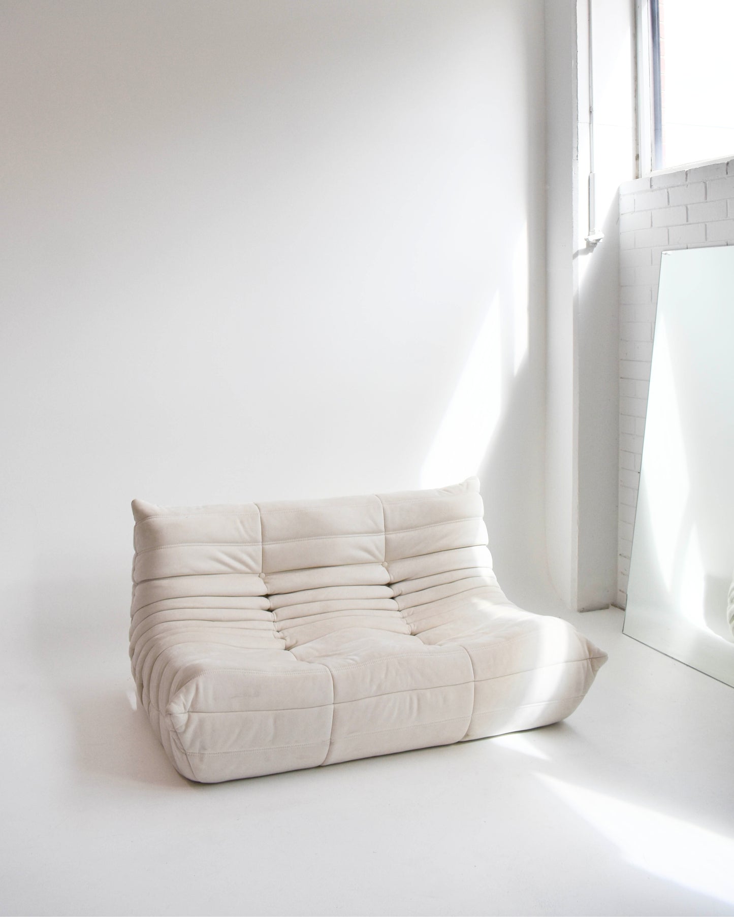 Cream Togo Sofa