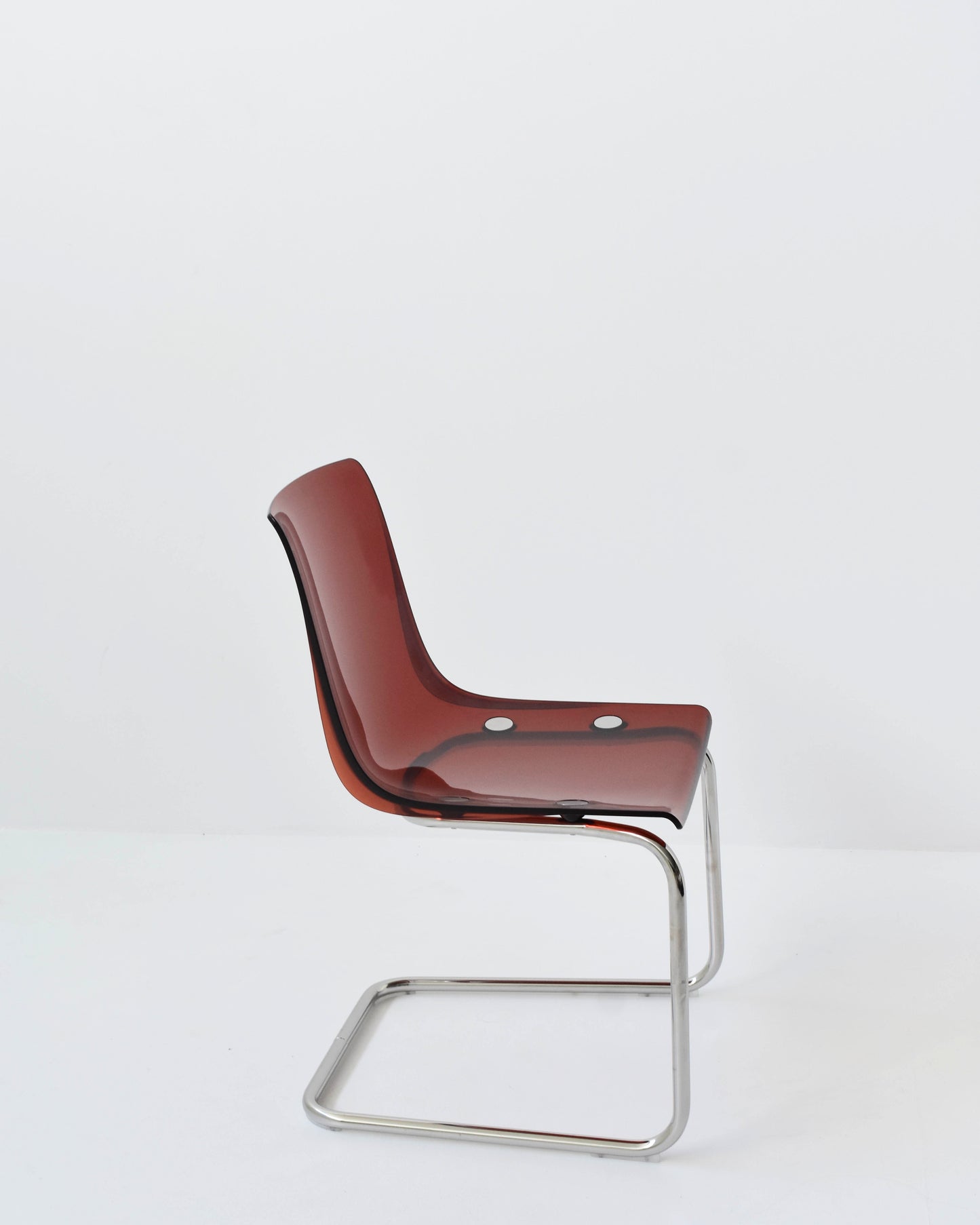 Tobias Chrome / Orange Chair
