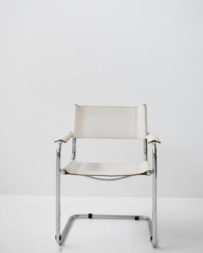 Cantilever Leather Chair