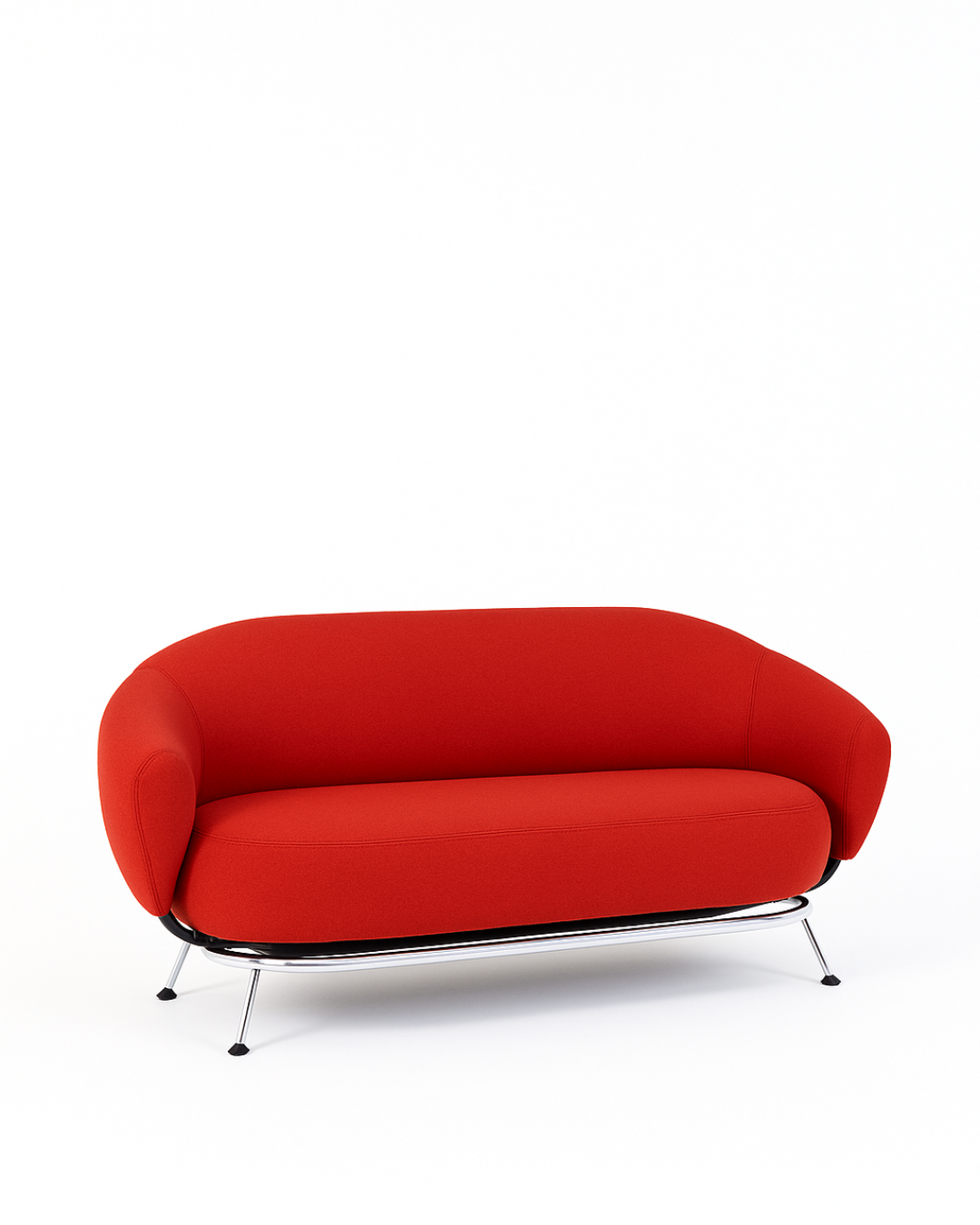 Bocca Red Fabric Lounge