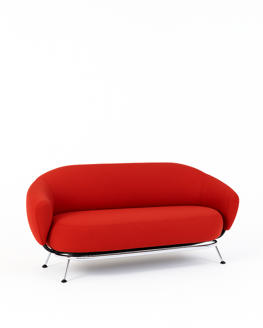 Bocca Red Fabric Lounge